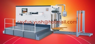 Chine Machine de découpe et de creusement semi-automatique, machine à découper à plat + creusement, unité de décapage en option fournisseur