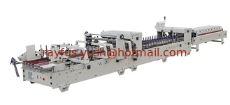 Chine Machine à coller le dossier de la boîte inférieure automatique à verrouillage automatique, multifonction par collage des roues fournisseur