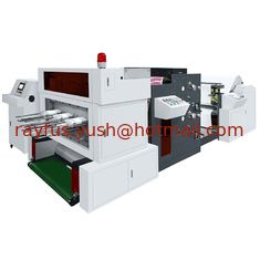 Chine Machine à imprimer automatique à perforation et à découpe sous pression, pour rouleaux de papier destinés à la fabrication de gobelets en papier, pour l'impression multicolore fournisseur