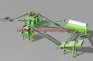 Chine ligne de production de granulés d'engrais composés fournisseur