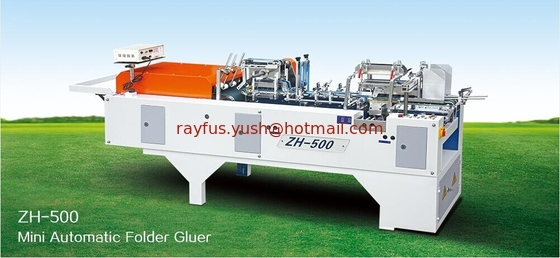 Dossier automatique Gluer, mini pliage de cartons de mini boîte + collant fournisseur