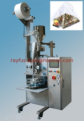 Machine à emballer de sac de pyramide, machine à emballer de sachet à thé de triangle, emballage de sachet filtre fournisseur