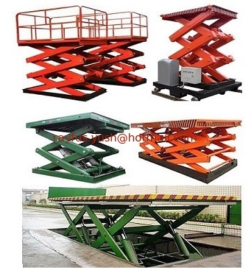 Plate-forme de levage stationnaire, ascenseurs de voiture, ascenseur hydraulique de cargaison, table élévatrice, plate-forme d'ascenseur fournisseur
