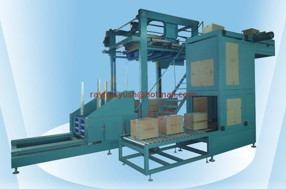 Machine d'empilement automatique de boîte de carton, boîte de carton empilant sur la palette fournisseur
