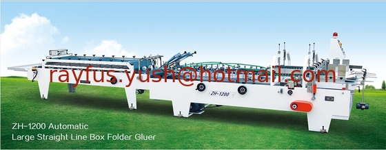Machine à coller le dossier de la boîte inférieure automatique à verrouillage automatique, multifonction par collage des roues fournisseur