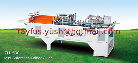 Dossier automatique Gluer avec Prefold, pliage de cartons de carton + collant avec Prefold fournisseur