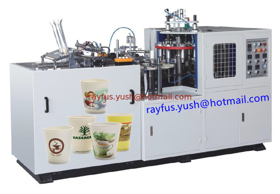 Tasse de papier faisant la machine, avec compter la sortie, tasse de papier formant la machine, pour des boissons fournisseur