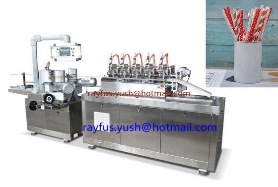 Paille de papier faisant la machine, paille de papier formant la machine, pour des boissons fournisseur