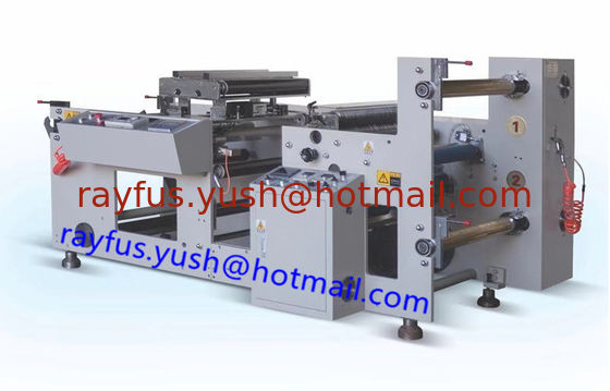 Machine à imprimer automatique à perforation et à découpe sous pression, pour rouleaux de papier destinés à la fabrication de gobelets en papier, pour l'impression multicolore fournisseur