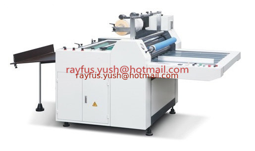 Automatic Film Laminator, Pre-coated Glue With Heating, Paper Laimating With Roll Film fournisseur